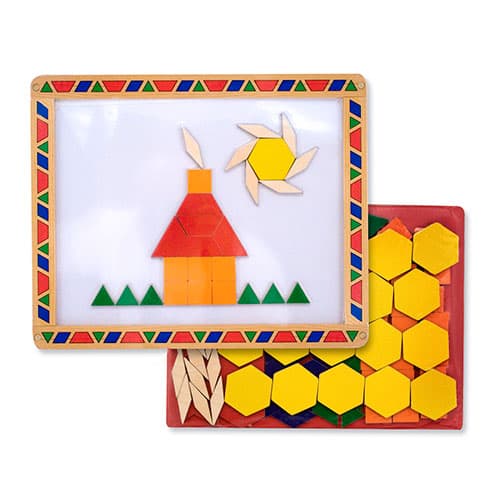 Melissa &amp; Doug® Magnetic Pattern Block