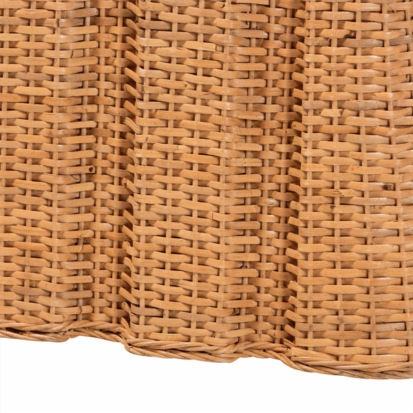 bali & pari Andrea Natural Rattan End Table