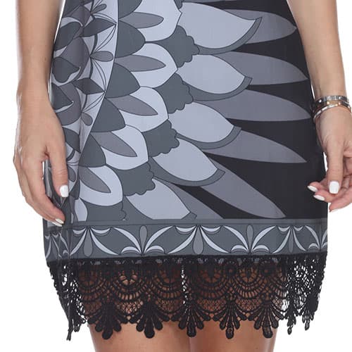 Womens White Mark Kaia Short Sheath Dress