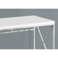 Monarch Specialties 48in. White Modern Computer Desk - image 3