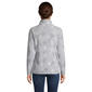 Womens LANDS’ END® Long Sleeve Snowflake Fleece Sweatshirt - image 3