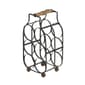 9th & Pike&#174; Medium Black Metal Wine Holder - image 5