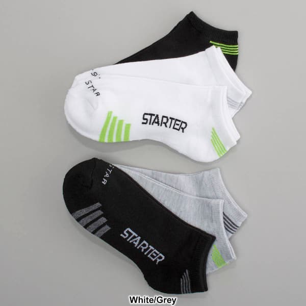 Boys (8-20) Starter®  6pk. No Show Half Cushion Socks