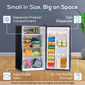 Igloo 3.2 cu. ft. Compact Single Door Refrigerator Freezer - image 3