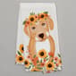 Sunflower Puppy Kitchen Towel - image 1