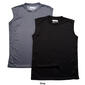 Mens Ultra Performance 2pk. Marled and Solid Muscle T-Shirts - image 4