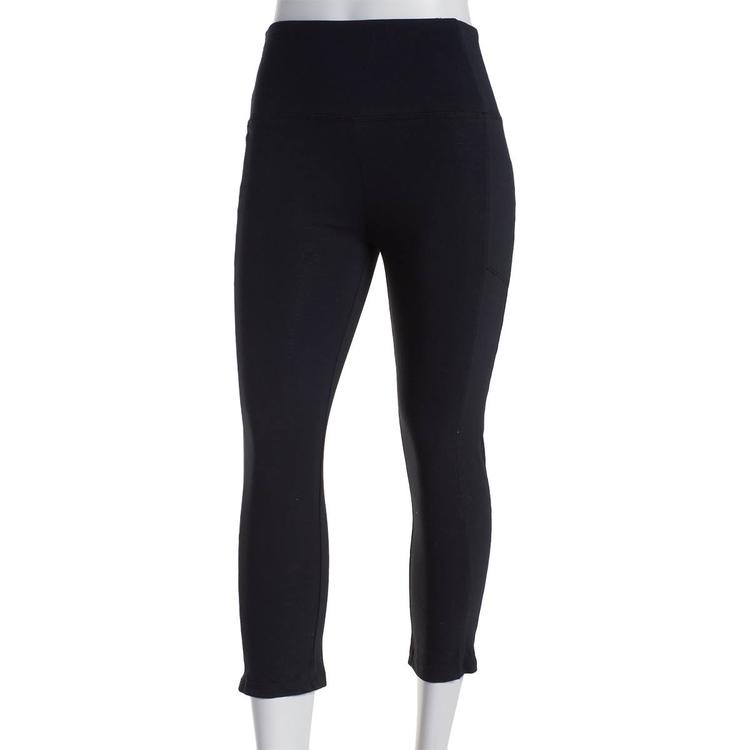 Womens Starting Point High Waist Tummy Control Capris