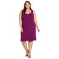 Plus Size R&M Richards Long Sleeve Bead Jacket Dress - image 3