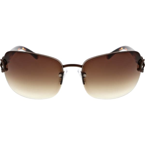 Womens Ashley Cooper™ Metal Half Rimless Rectangle Sunglasses