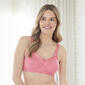Womens Bestform Satin Trim Wire-Free Cotton Bra 5006715 - image 1