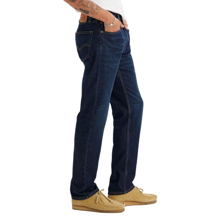 Mens Levi''s® 505 Regular Fit Jeans - Nail Loop Knot