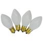 Northlight Seasonal C7 White Opaque Replacement Bulbs - Pack of 4 - image 3