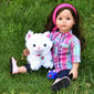 Sophia&#39;s® 10pc. White Kitten &amp; Carrier Set - Pink - image 6