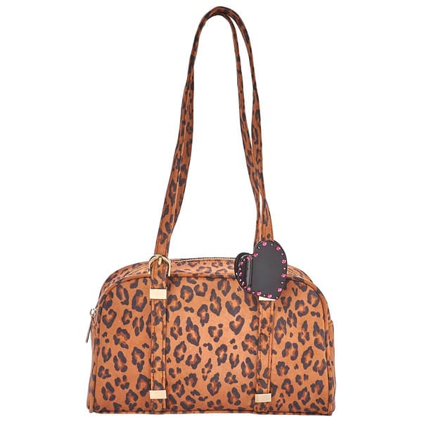 Madden Girl Suede Bowler with Hair Clip