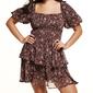 Juniors Trixxi Teahouse Smocked A-Line Dress - image 3