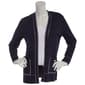 Womens 89th & Madison Long Sleeve Open Front Cardigan - image 1