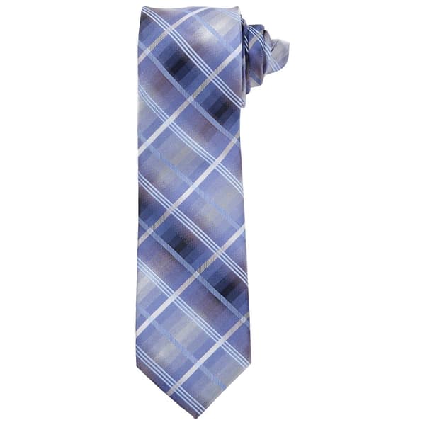Mens Christian Aujard Shaded Plaid Tie