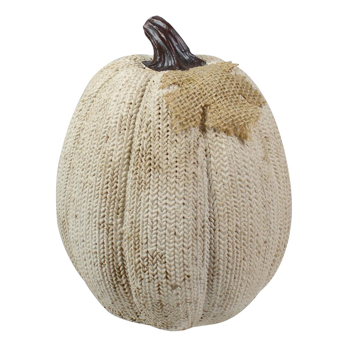 Northlight Seasonal 6.25in. White Pumpkin Thanksgiving...