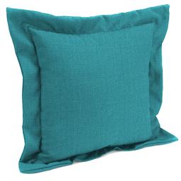 Jordan Manufacturing Husk Texture Lagoon Flange Edge Toss Pillow
