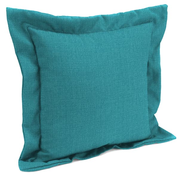Jordan Manufacturing Husk Texture Lagoon Flange Edge Toss Pillow - image 