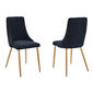 Worldwide Homefurnishings Velvet Side Chairs - Set of 2 - image 5