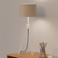 Infibrite 26in. Sleek Crossed Legs Table Lamp with Fabric Shade - image 6