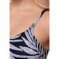 Womens America Beach Nightshade Leaf Tankini Swim Top - image 3