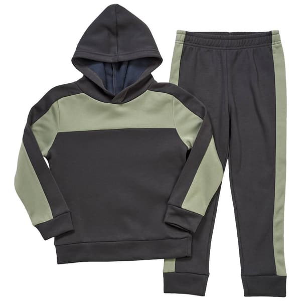 Boys (8-12) Tony Hawk 2pc. Hoodie & Joggers Set - Desert Sage - image 