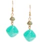 Ashley Cooper(tm) Gold-Tone Turquoise Beaded Earrings - image 1