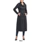 Womens BGSD Waterproof Hooded Maxi Trench Coat - image 5