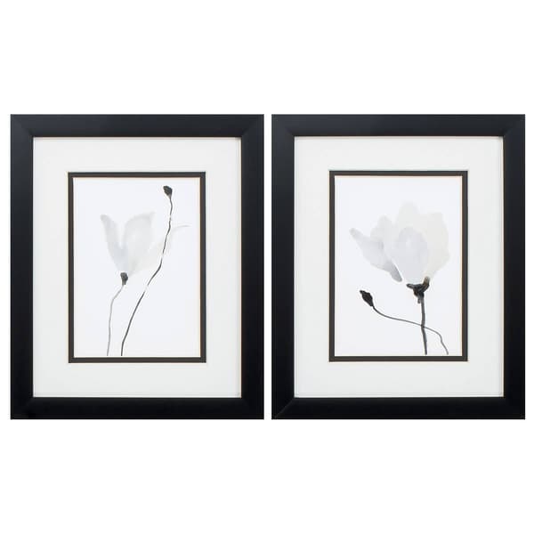 Minimalistic Flower Wall Decor Set of 2 - image 