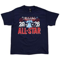 Boys (8-20) Tailgate Philadelphia Baseball Fireworks Tee