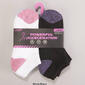 Womens Powerful Acceleration 6pk. Half Cushion Low Cut Socks - image 2