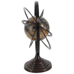 9th &amp; Pike® Black Aluminum Industrial Globe