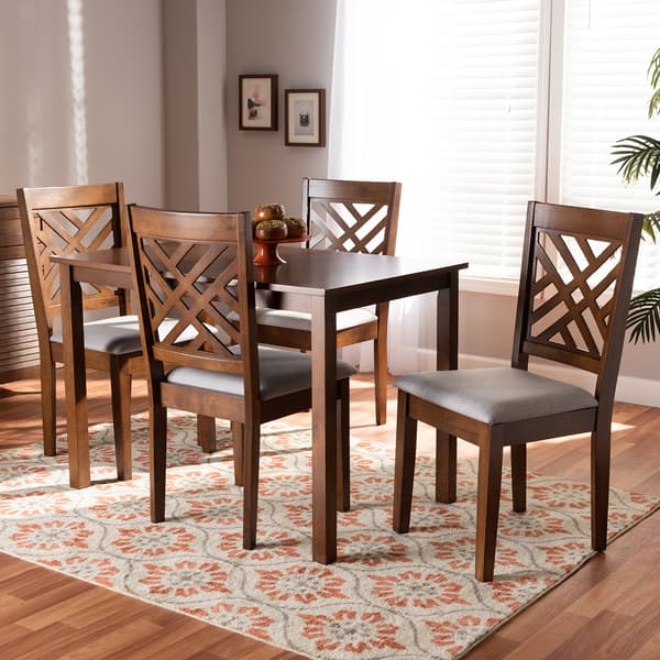 Baxton Studio Caron 5 Piece Dining Set