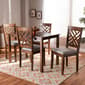 Baxton Studio Caron 5 Piece Dining Set - image 7