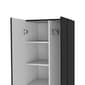 FM FURNITURE Norway Black Broom Closet Pantry - image 7