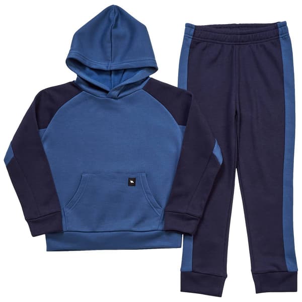 Boys (8-12) Tony Hawk 2pc. Hoodie & Joggers Set - Dark Denim - image 
