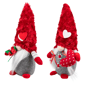 Northlight 11.5in. Fuzzy Hat Valentine''s Day Gnomes - Set of 2 - image 4