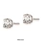 Pure Fire 14kt Gold Certified 1ctw. Diamond Screw Back Earrings - image 4