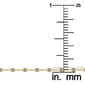 Gold Classics&#40;tm&#41; 16in. 10ky. Yellow Gold Mirror Flat Link Chain - image 1