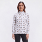 Petite Hasting & Smith Long Sleeve Mushroom Evergreen Tee - image 1