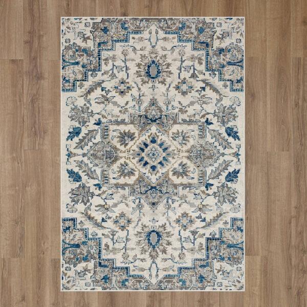 Mohawk Home Pyramus Blue Large Area Rug - image 