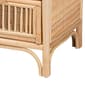 bali & pari Adrika Bohemian Natural Rattan 2-Drawer Nightstand - image 6