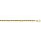 Gold Classics&#40;tm&#41; 10kt. 7in. Semi-Solid Rope Chain Bracelet - image 1