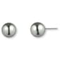 Gloria Vanderbilt Silver-Tone Ball Stud Earrings - image 1