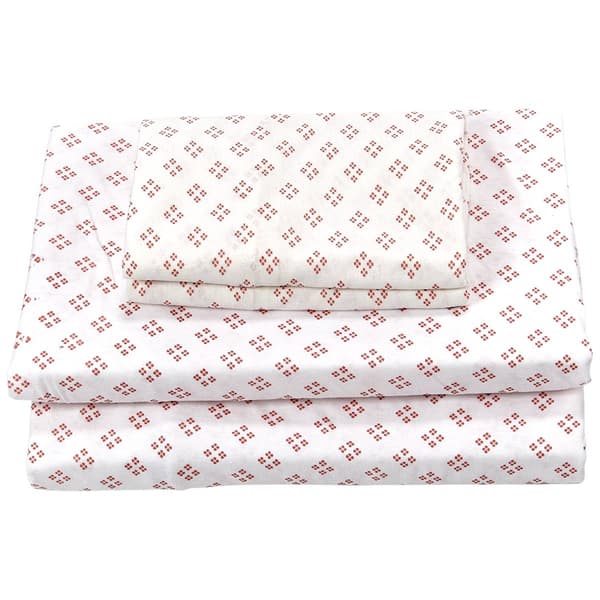 Brielle Home Cotton Jersey Sheet Set - Blush