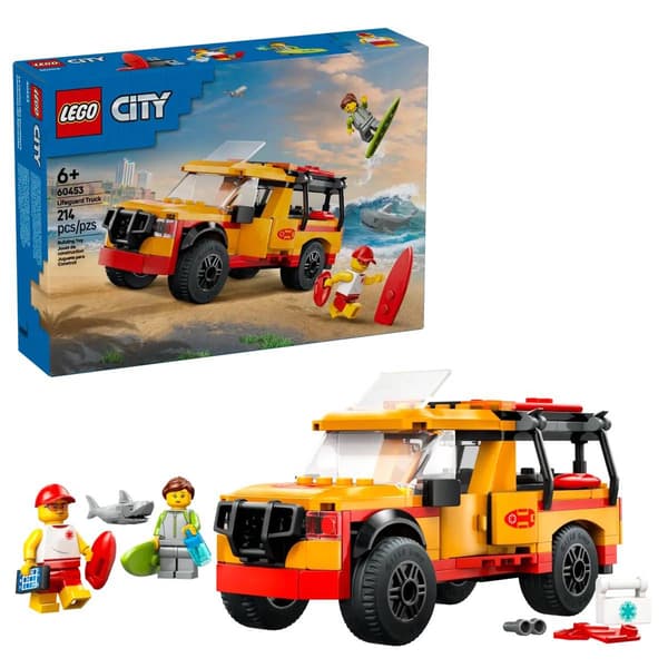 LEGO&#174; City Lifeguard Beach Rescue Truck
