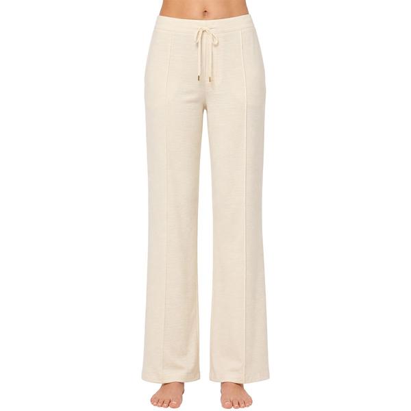 Womens Rafaella® Drawstring Solid Wide Leg Casual Pants
