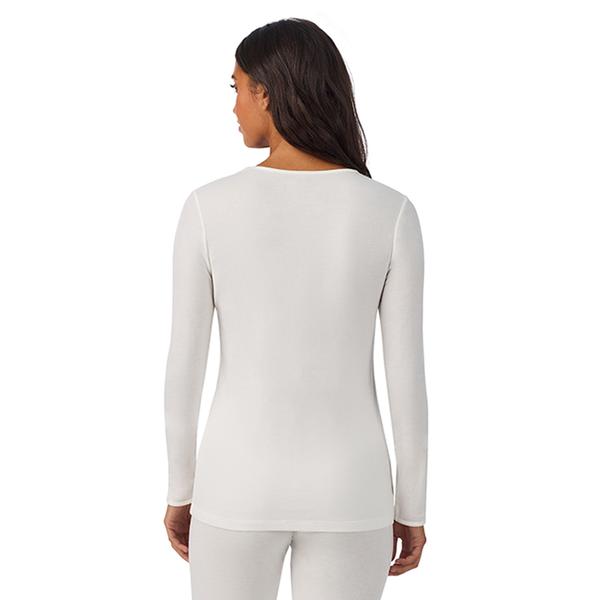 Womens Cuddl Duds® Soft Wear Long Sleeve Crew Neck
